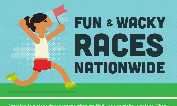 Fun and Wacky Running Races Infographic Featured Image